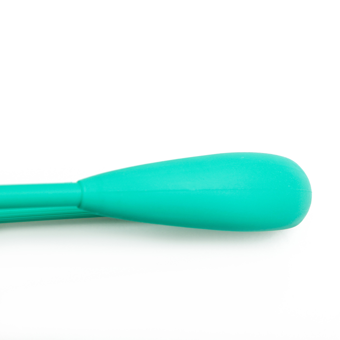 Вешалка-плечики 42х20х3,5 см гладкие, цвет зелёный