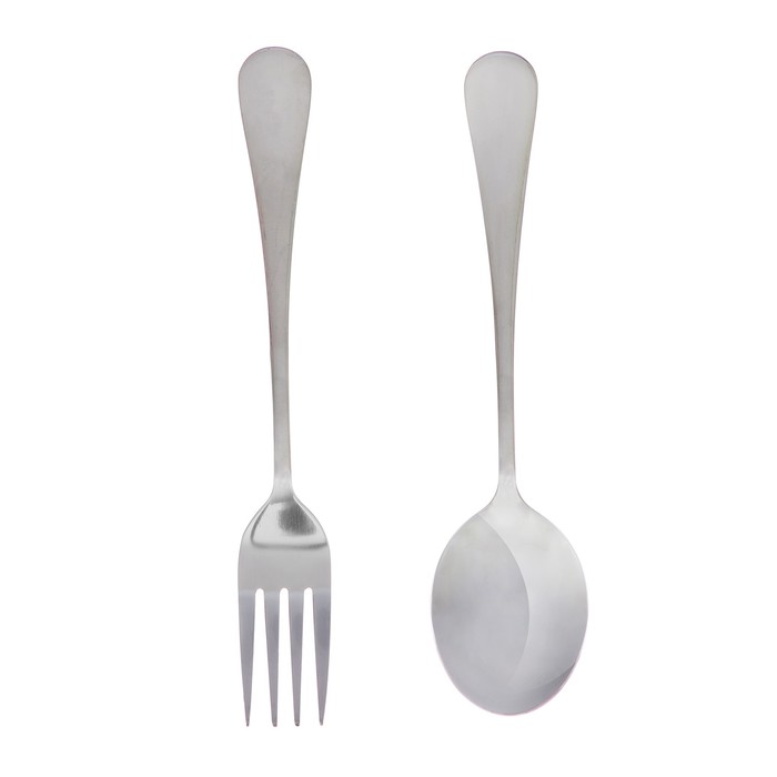 Набор ложка и вилка с чехлом "Маленькая принцесса", 19,5 х 4 см