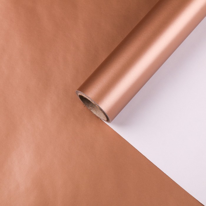 Бумага крафт, шоколадный коктейль, 0,7 х 10 м