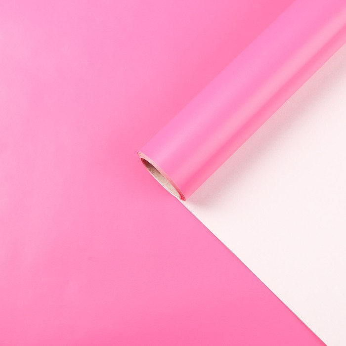 Бумага крафт, ярко-пурпурный, 0,7 х 10 м