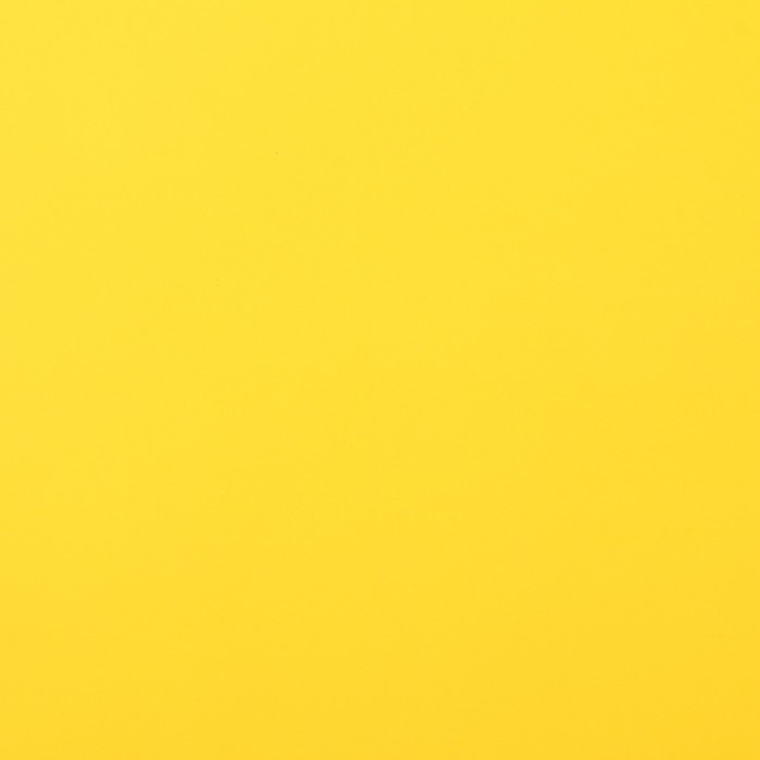 Бумага для декорирования, матовая, лимонный, 0,7 х 10 м