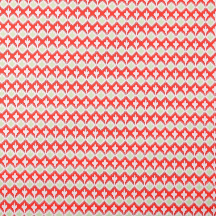 Бумага для декорирования крафт "Эдем", красный 0,7 х 10 м