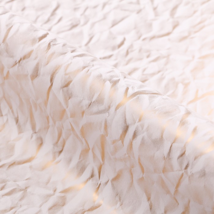 Бумага для декорирования, "Серебряно-золотой шум", 0,7 х 10 м