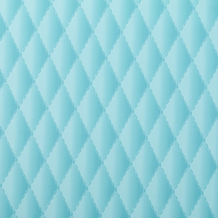 Бумага для декорирования "Наппа", голубой, 0,7 х 2 м