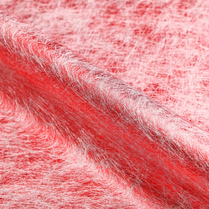 Бумага для декорирования, ELIXIR, металлизированная, красная, 0,7 х 1,5 м