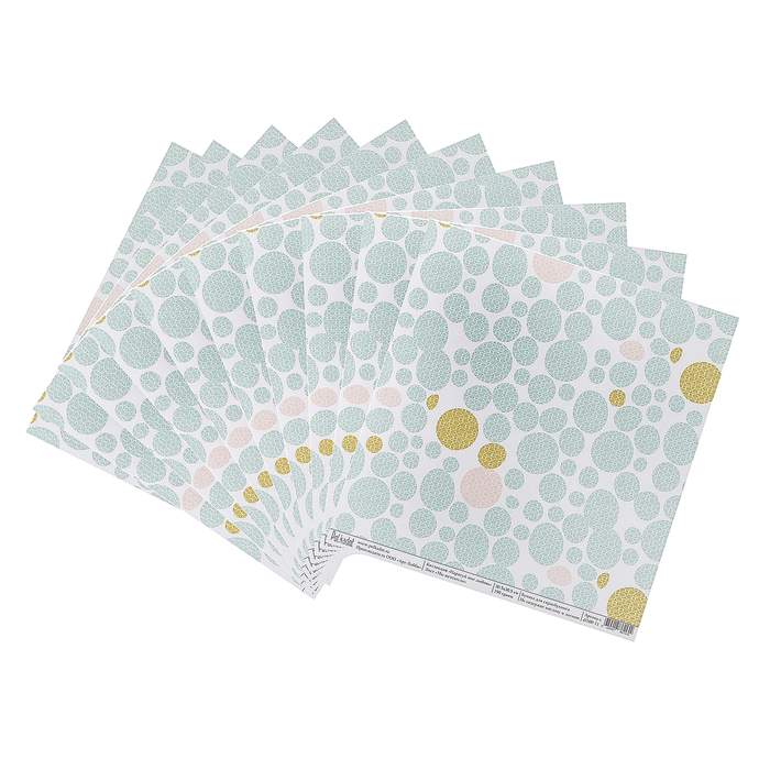 Бумага для скрапбукинга "Мы мечтатели "Нарисуй мне любовь" 30.5х30.5 см, 190 гр/м2