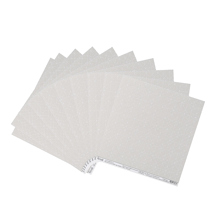 Бумага для скрапбукинга "Тишина "Время снежинок" 30.5х30.5 см, 190 гр/м2