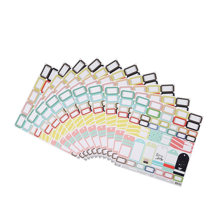 Бумага для скрапбукинга "Ваш билетик! "На чемоданах" 30.5х30.5 см, 190 гр/м2