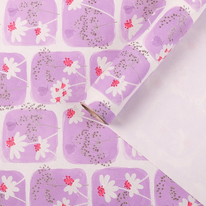 Бумага для декорирования, "Акварель", 0.7 х 10 м