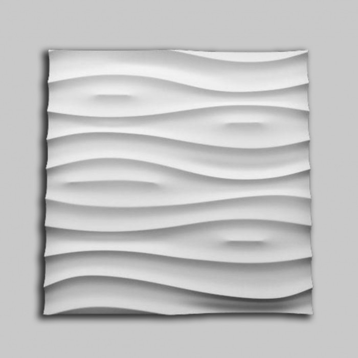 Гипсовая 3D панель Briz 700х700