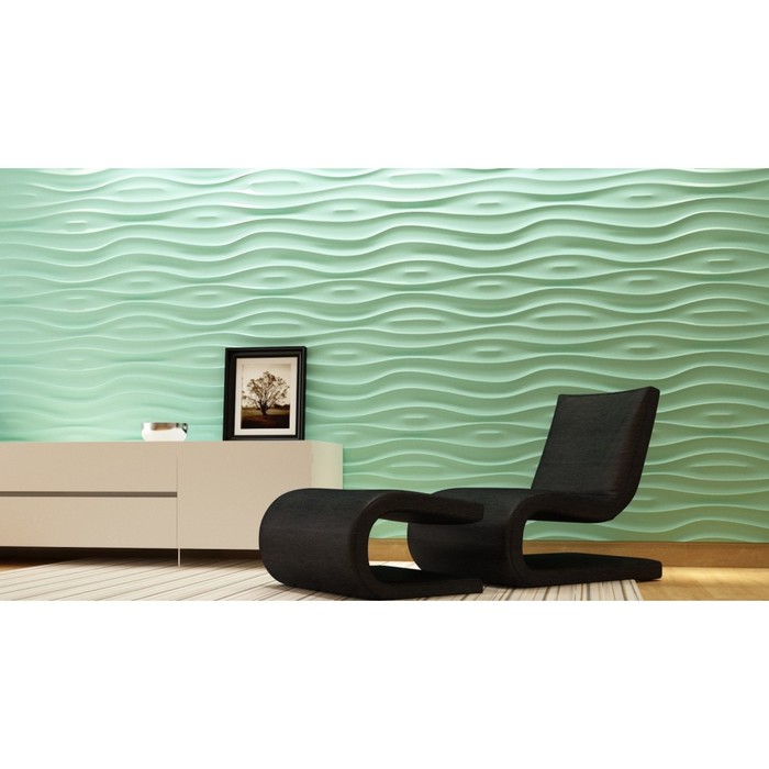 Гипсовая 3D панель Briz 700х700