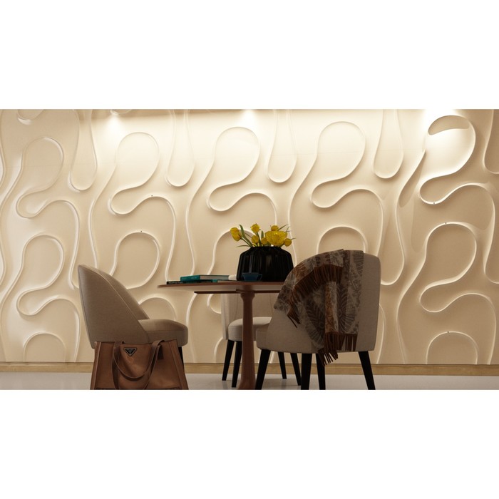 Гипсовая 3D панель Europe 700х700