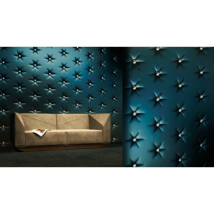 Гипсовая 3D панель Button 700х700