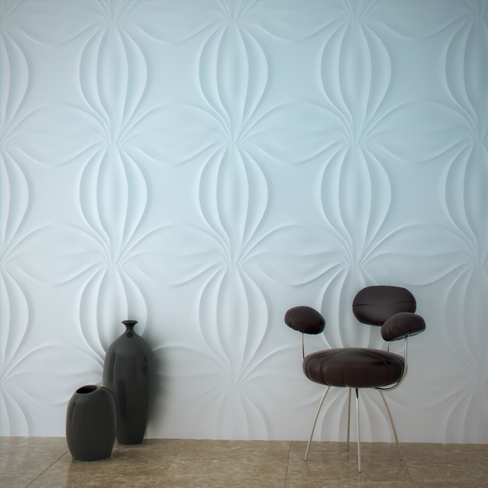 Гипсовая 3D панель Aster 700х700