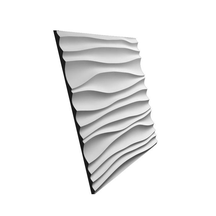 Гипсовая 3D панель Line 700х700