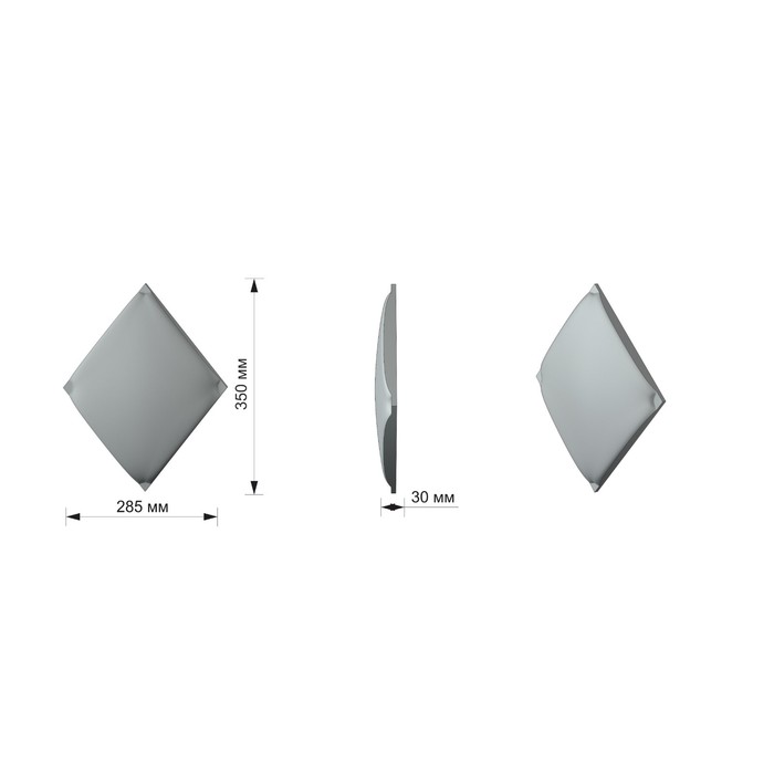 Мозаичная 3D панель Screed 285х350