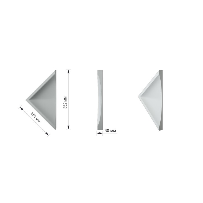 Мозаичная 3D панель Cell 250х250