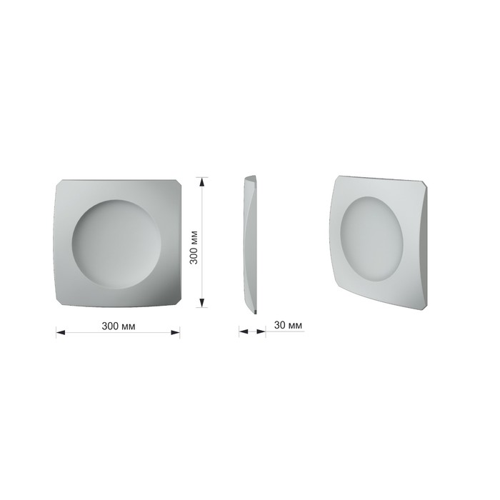 Мозаичная 3D панель Cup 300х300