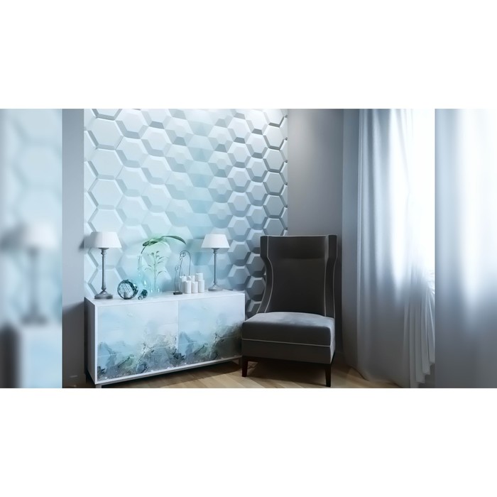 Мозаичная 3D панель Honey №1 200х230