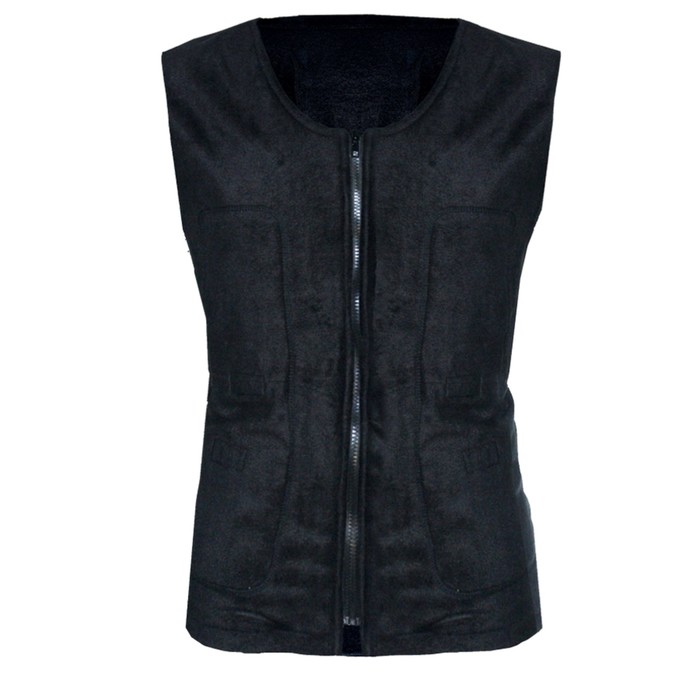 Жилет флисовый RedLaika RL-03-A2, чёрный 2 греющими элементами, 48-50, 4-8 часов, 2600 mAh