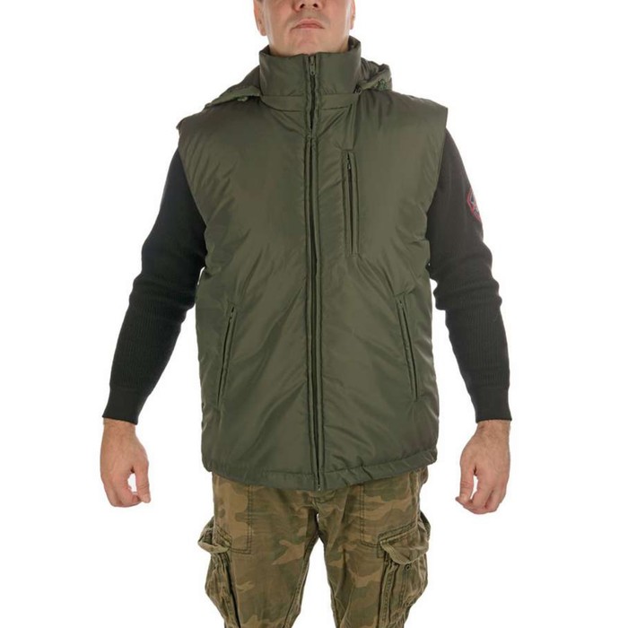 Жилет с подогревом RedLaika RL-C-02 "Хаки", 56-58, 3,5 - 13 часов, 2600 мАч