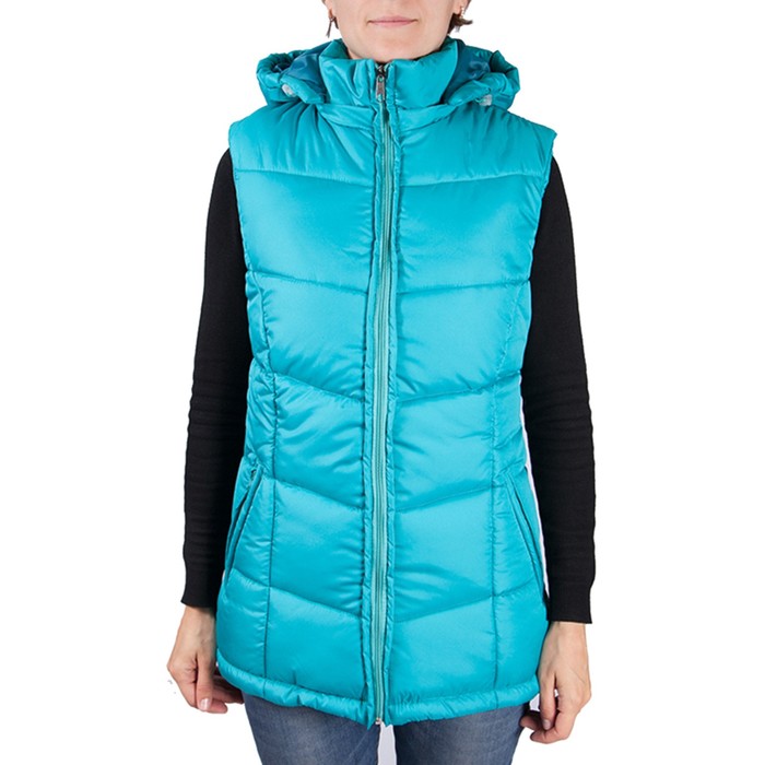 Жилет женскийс подогревом RedLaika RL-CF-06 "Бирюза", 48-50, до 10 часов, 2600mAh, с клип