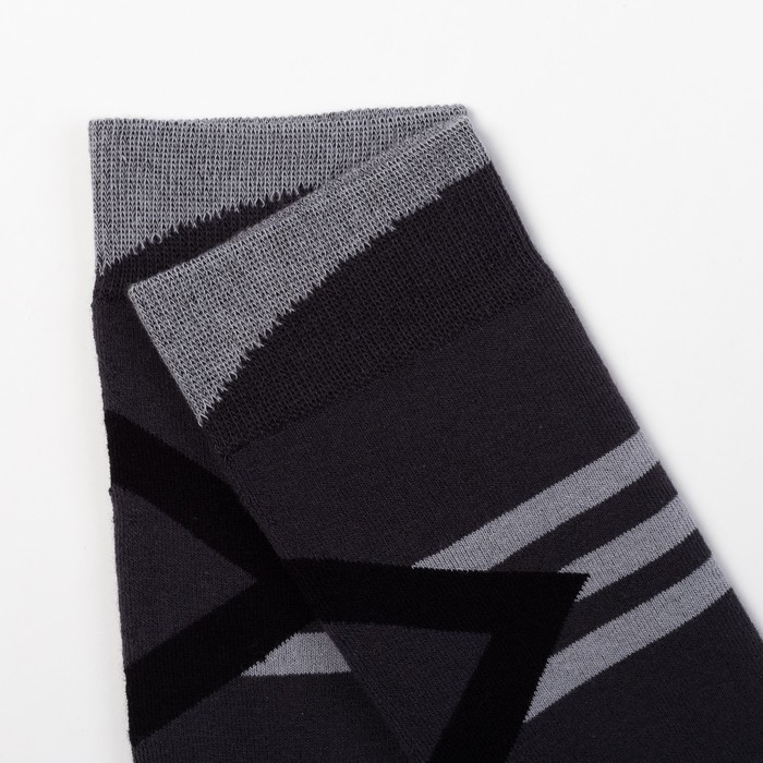 Носки мужские махровые, цвет МИКС, р-р 25