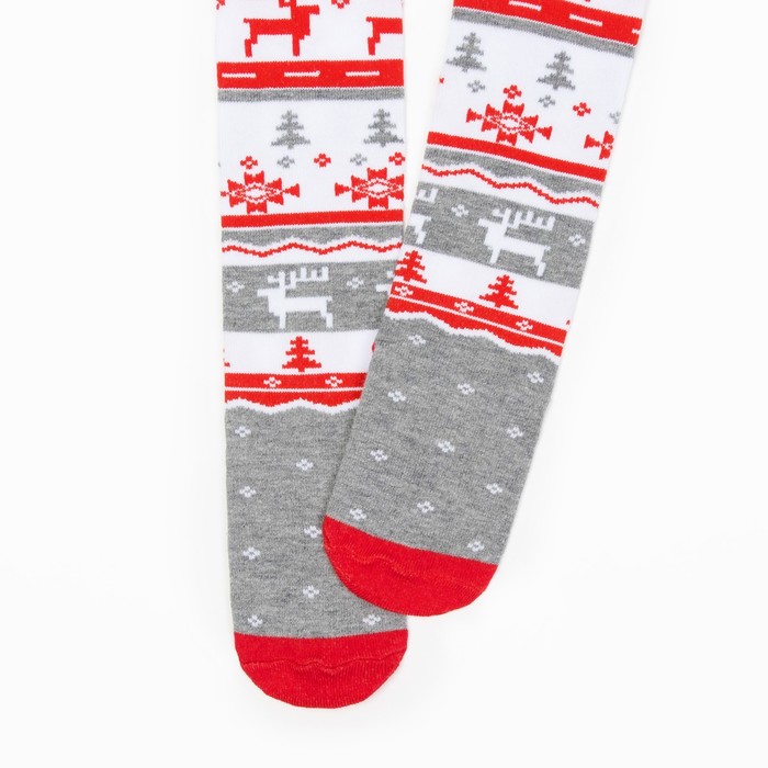 Колготки детские KAFTAN "Зимнии лес" 104-110 см, 4-5 лет 80% хл, 17% п/а,3%эл