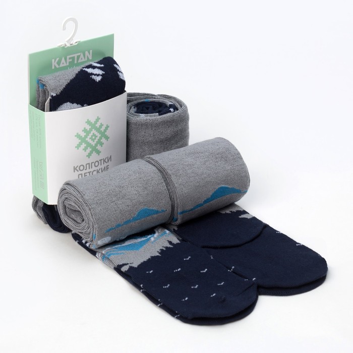 Колготки детские KAFTAN "Snow " 92-98 см, 2-3 года 80% хл, 17% п/а, 3%эл