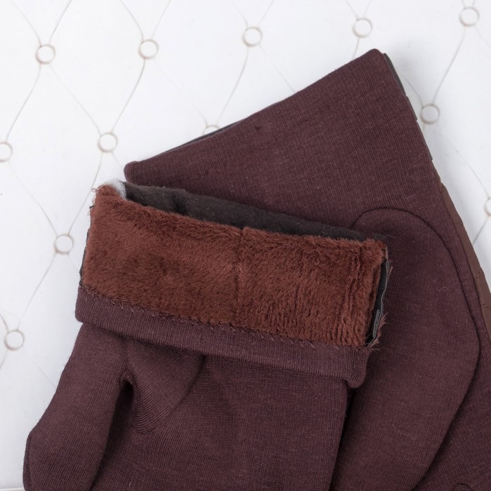 Перчатки мужские ПМБ3901 цвет кофе, р-р 26