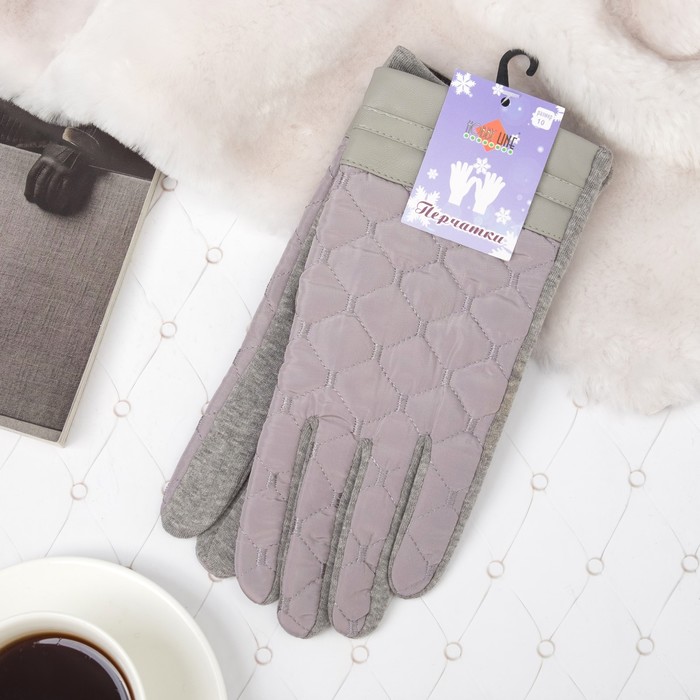 Перчатки мужские ПМБ3901 цвет серый, р-р 26