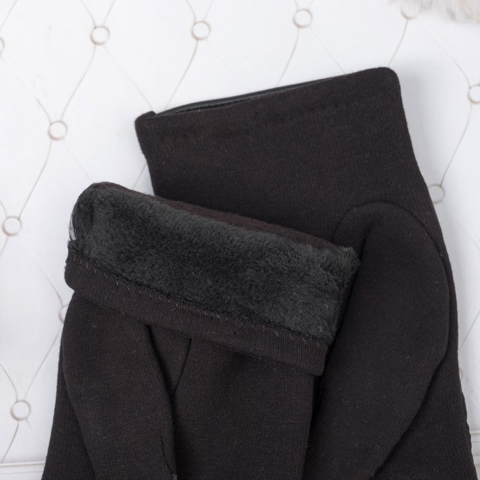 Перчатки мужские ПМБ3901 цвет чёрный, р-р 26