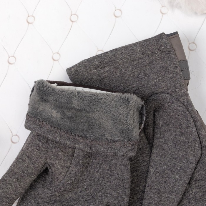 Перчатки мужские ПМБ3902 цвет серый, р-р 26