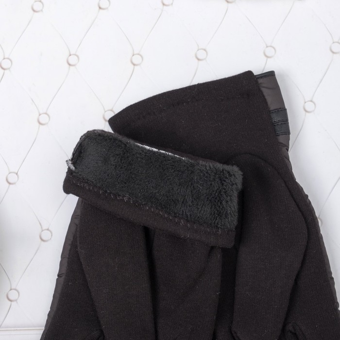 Перчатки мужские ПМБ3902 цвет чёрный, р-р 26