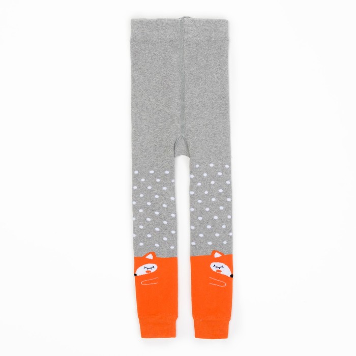 Леггинсы детские махр. KAFTAN "Лиса" 104-110 см, 4-5 лет 80% хл, 17% п/а,3%эл