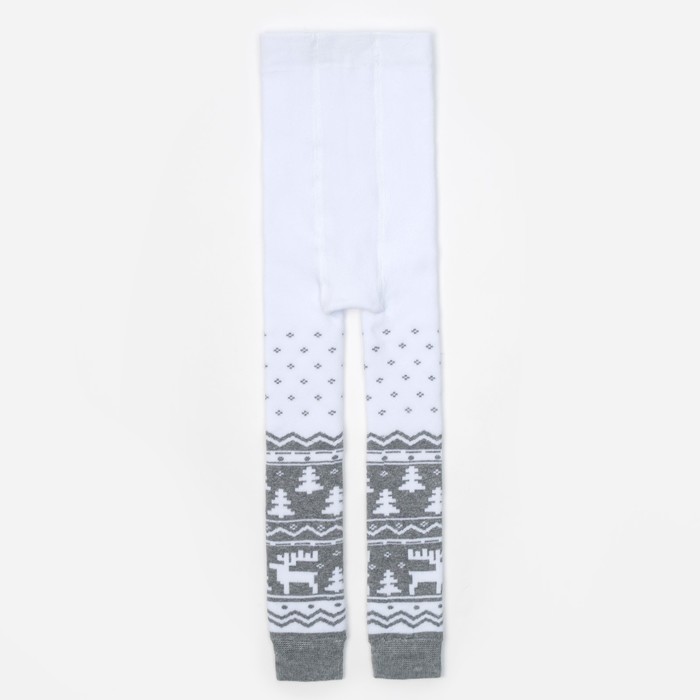 Леггинсы детские махр. KAFTAN "Снежинки"92-98 см, 2-3 года 80% хл, 17% п/а, 3%эл