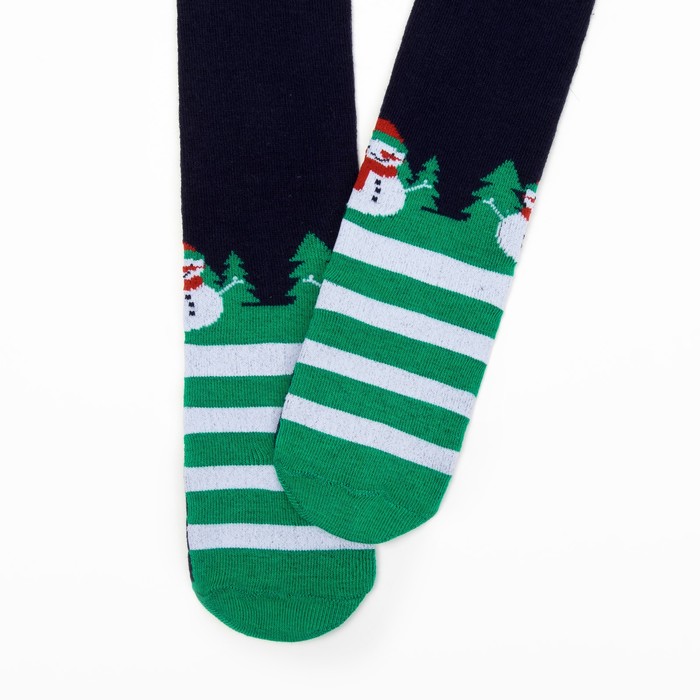 Колготки детские KAFTAN "Снеговичок" 104-110 см, 4-5 лет 80% хл, 17% п/а,3%эл