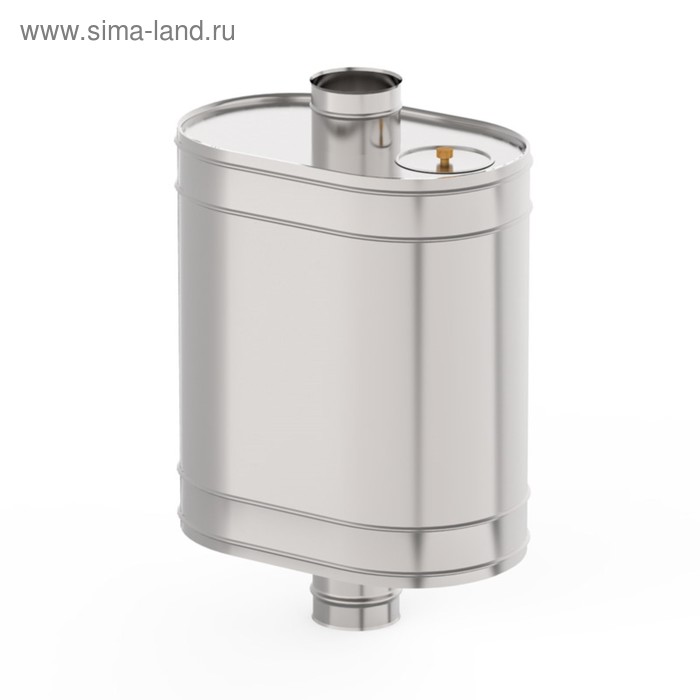 

Бак на трубе для печи 43 л, d 115 мм, нержавейка 0.8 мм (штуцер 3/4")