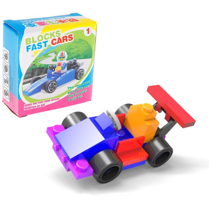 Конструктор «Супергонщик», 16 деталей, МИКС