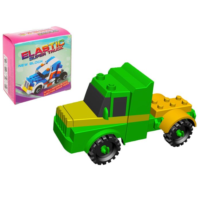 Конструктор «Грузовик», 11 деталей, МИКС