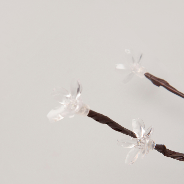 Дерево светодиодное улич. 1,2 м. "Ромашки", 160 LED, 220 В, РОЗОВЫЙ