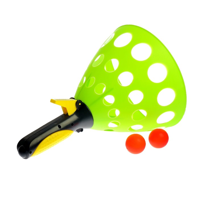 Игра "Стреляй-поймай", большая, 1 конус, 1 шарик "Микс"