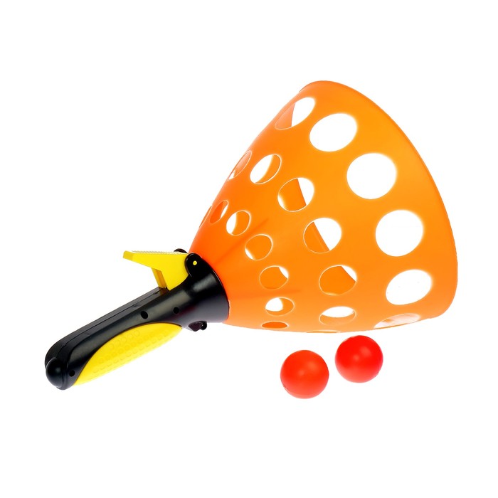 Игра "Стреляй-поймай", большая, 1 конус, 1 шарик "Микс"