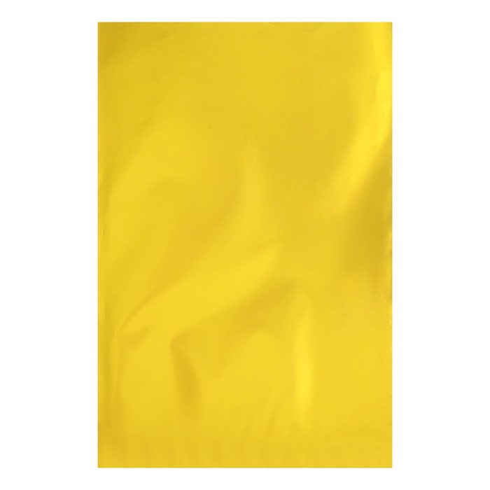 Пакет подарочный, металлизированный, золотой, 8 х 13 см