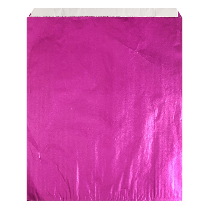 Пакет подарочный, металлизированный, индиго 25 х 7 х 40 см