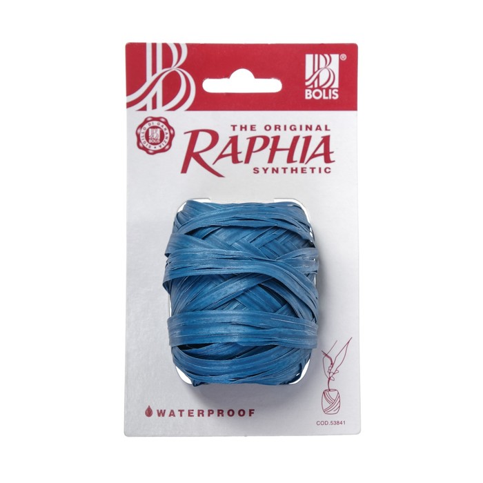 Рафия, "Тренд", дисплей подвесной 20 штук х 20 м, микс