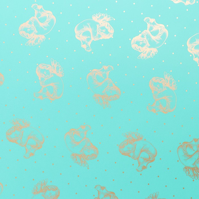 Набор бумаги для декорирования, "Новый год №12", 0,7 х 1 м х 5 шт., в ассортименте