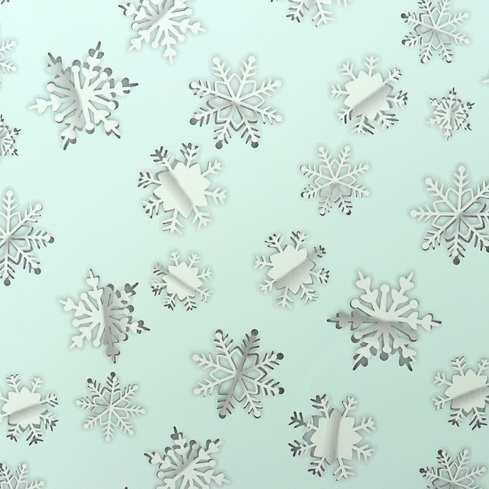 Набор бумаги для декорирования, "Новый год №14", 0,7 х 1 м х 5 шт., в ассортименте