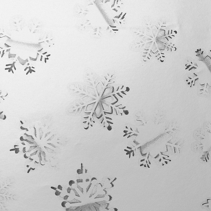 Набор бумаги для декорирования, "Новый год №17", 0,7 х 1 м х 5 шт., в ассортименте