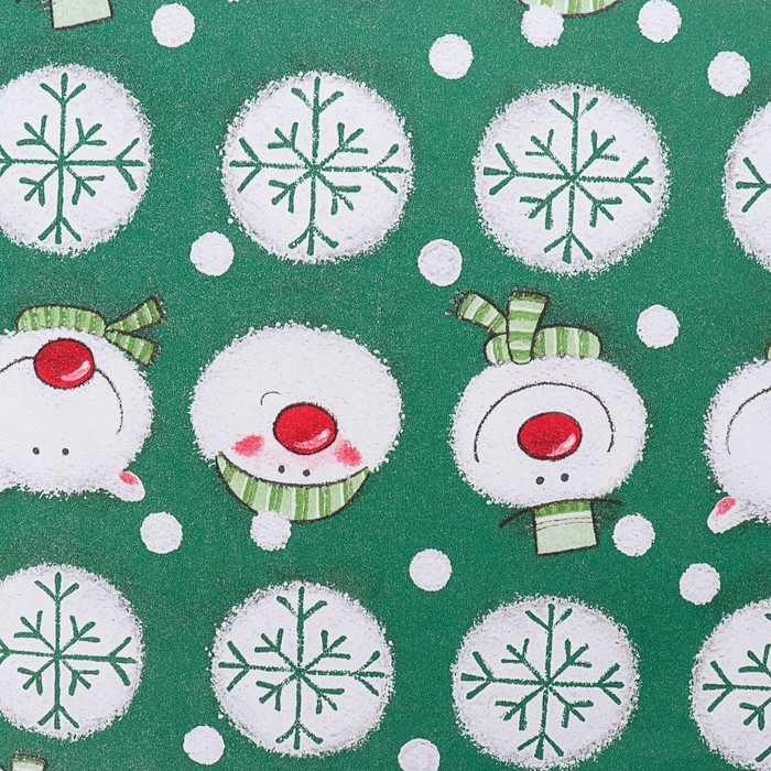 Набор бумаги для декорирования, "Новый год №22", 0,7 х 1 м х 5 шт., в ассортименте